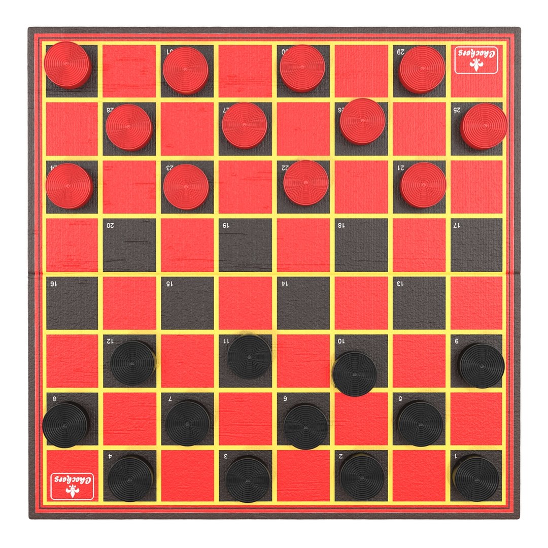 Max Checkers Modeled Realistic