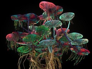 Avatar Fungus Tree Animated Pack