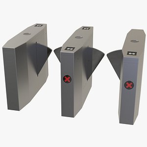 Optical Barriers Access Turnstiles