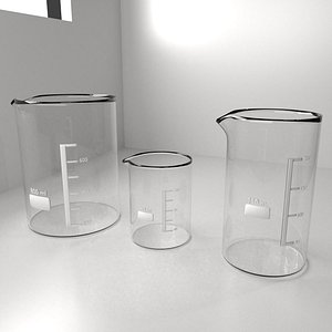 150ml, 250ml and 800ml Empty Glass Beaker