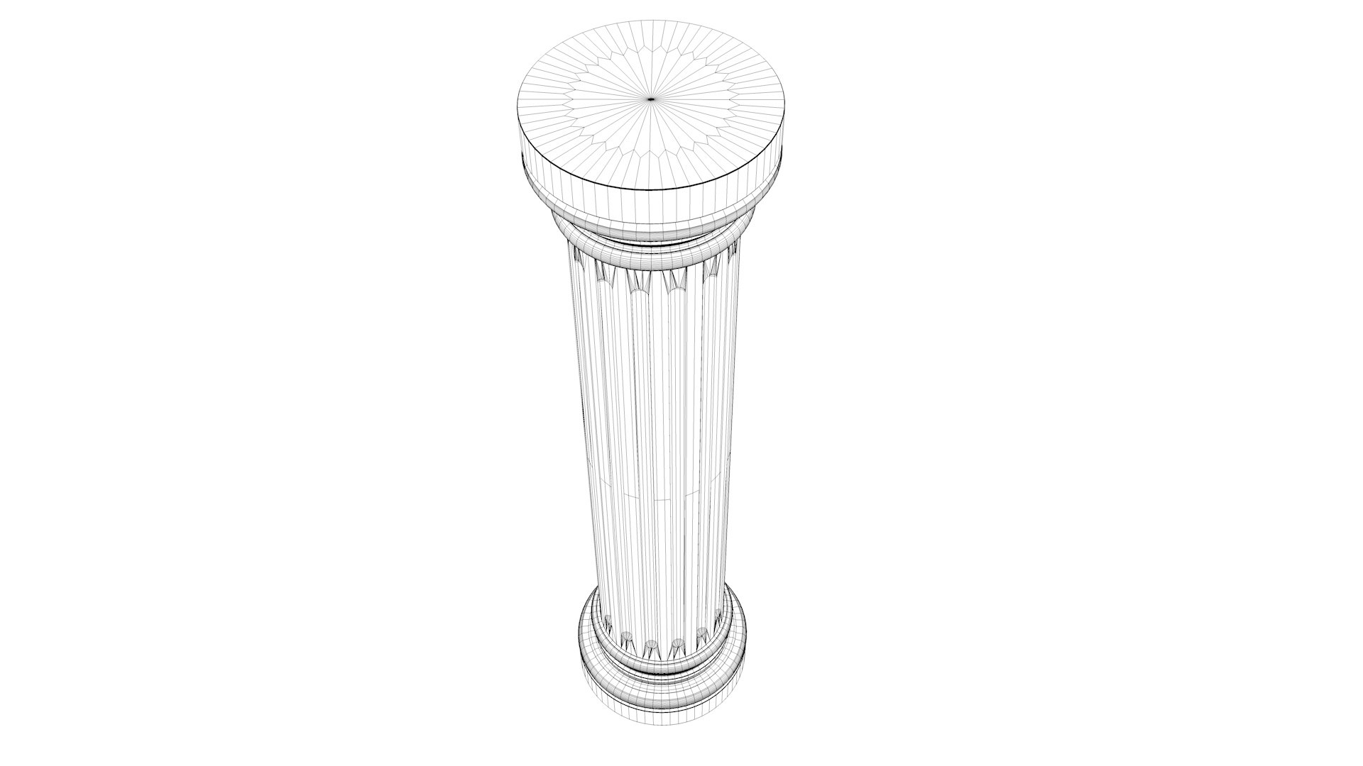 3d Model Of Pillier Colonne Column