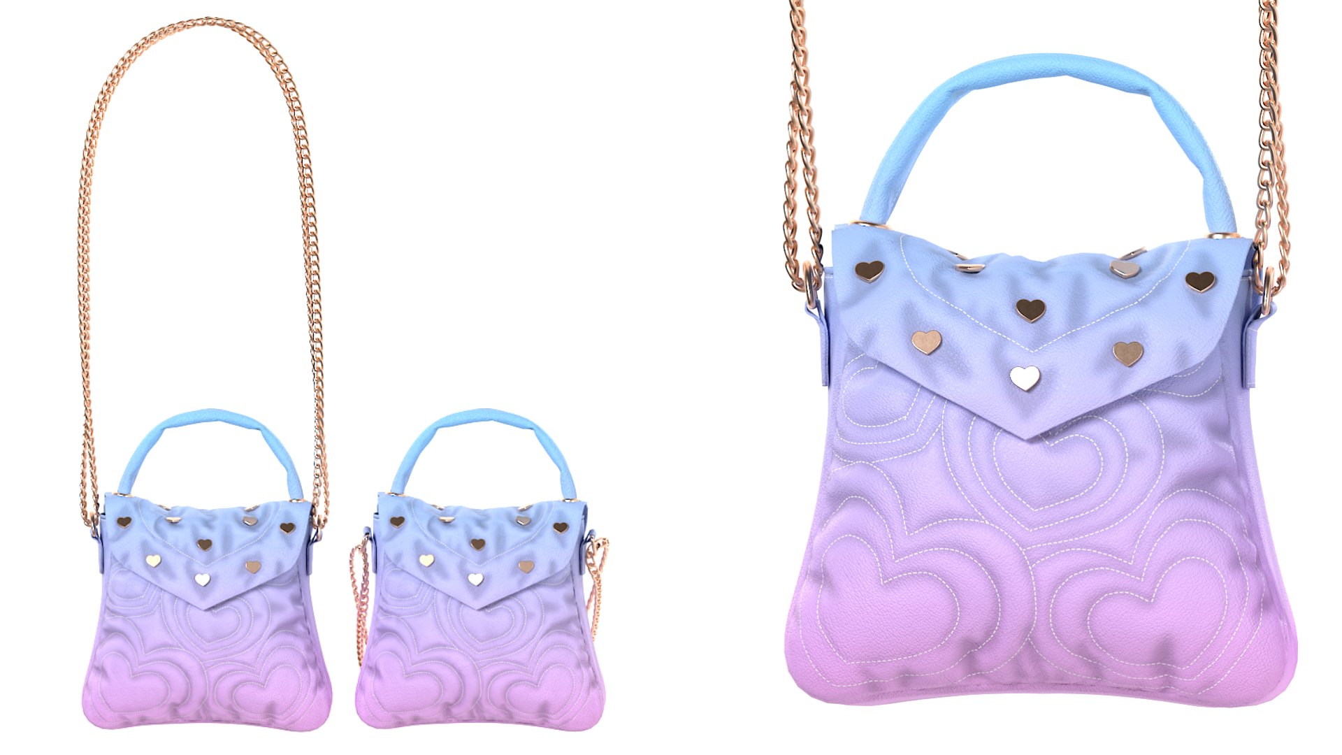 3D Lovely Heart Embellished Handbag Purple pastel model https://p.turbosquid.com/ts-thumb/JK/6WPBxd/3C/310/png/1769249934/1920x1080/fit_q87/9c2b3d7caf0dc160f30a5a8c92ee196fcbc5be4b/310.jpg