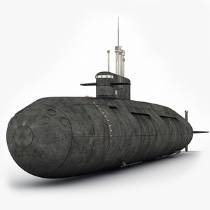 3d arihant class submarine model