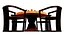 Restauran table and chair set