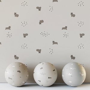 wallpaper 15 3D model