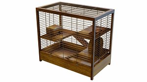 3D model hamster cage