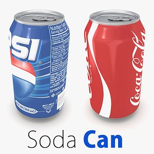 supermarket soda 3d model