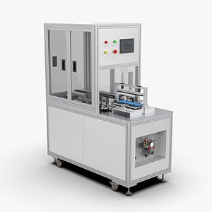 3D Automatic Polymer Battery Cutting Folding and Ironing Machine