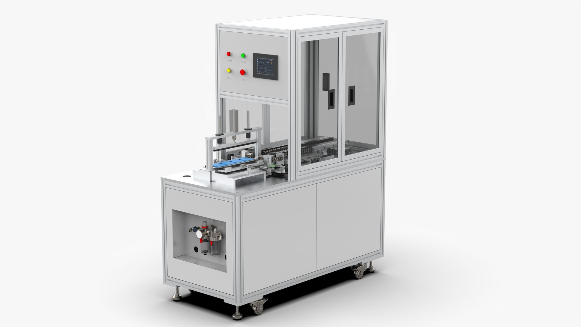 3D Automatic Polymer Battery Cutting Folding And Ironing Machine ...