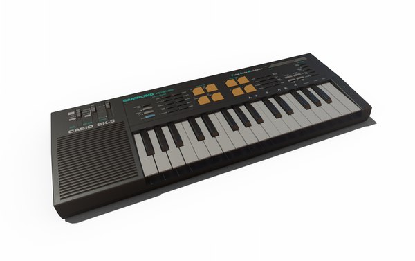 positur Daddy Orkan Version casio sk-5 keyboard model - TurboSquid 1481792
