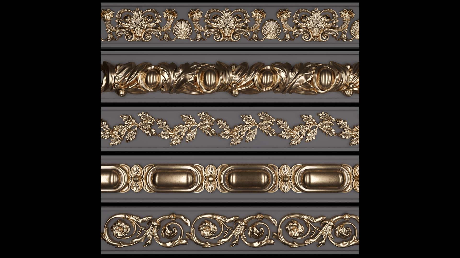 3D Trim Ornament 31 - TurboSquid 1908492