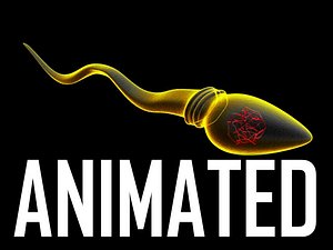 3ds max human sperm cell