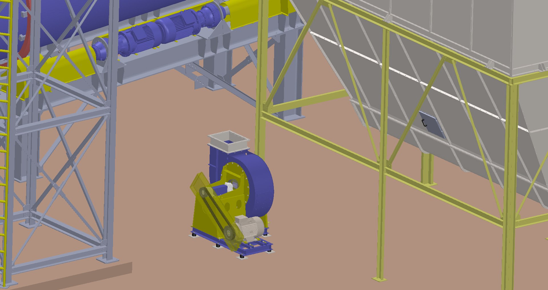 3D Model Asphalt Plant 160 Tons - TurboSquid 1470095