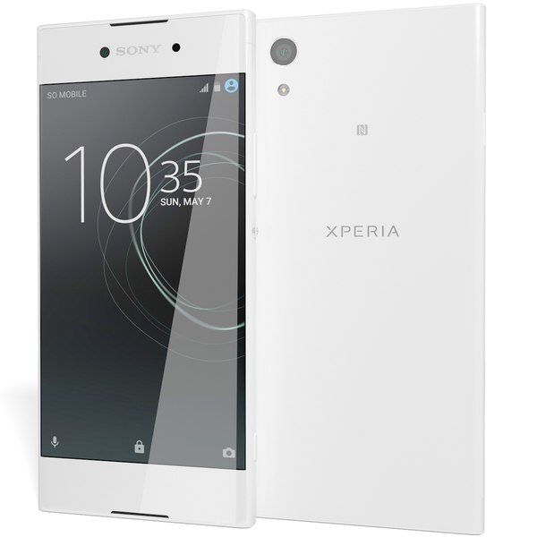 3d realistic sony xperia xa1 model