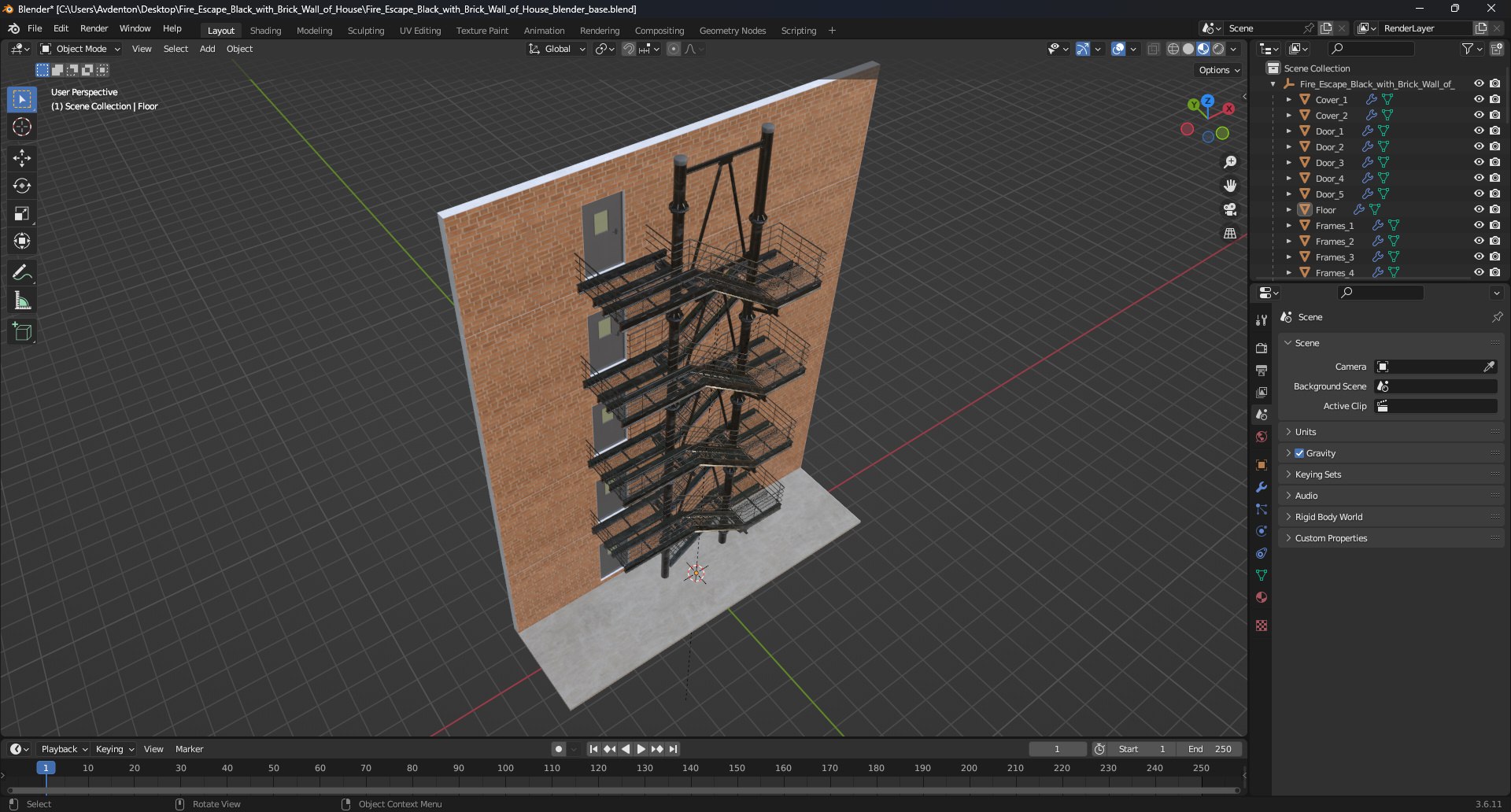 Fire Escape Black with Brick Wall of House model https://p.turbosquid.com/ts-thumb/JK/Y6nRzd/fG/fireescapeblackwithbrickwallofhousec4dmodel021/jpg/1724835611/1920x1080/fit_q87/68b1293ca297509b9899942095e93e329dea36d0/fireescapeblackwithbrickwallofhousec4dmodel021.jpg