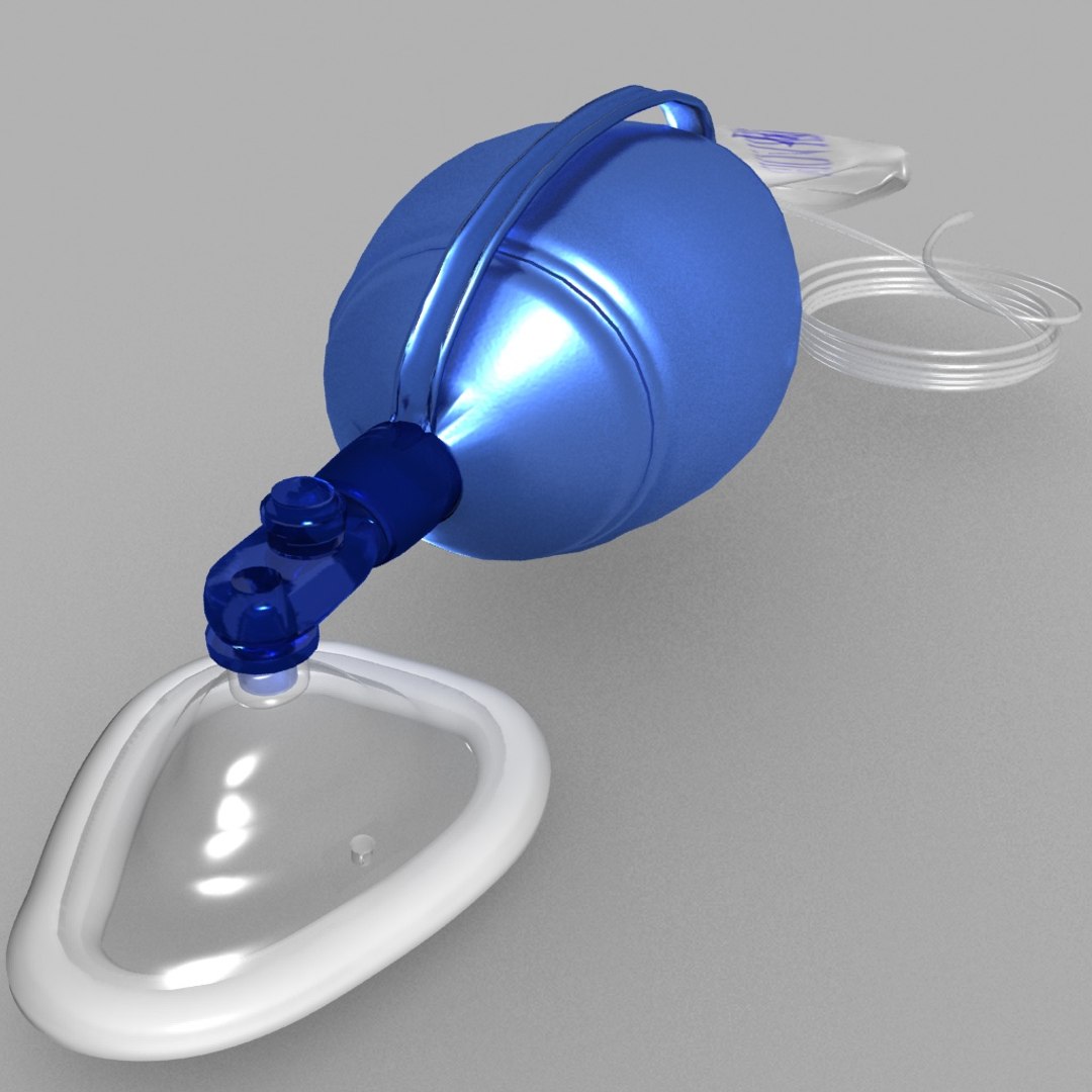 Bag Valve Mask Basic Life Support Tracheal Intubation, 49 OFF