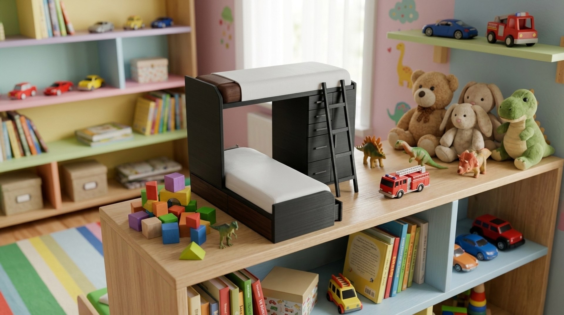Bed 3D Model Pack STL Blender Files Dollhouse Mini Bedroom Furniture ...