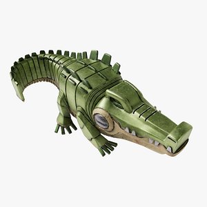 3D model Robot Crocodile