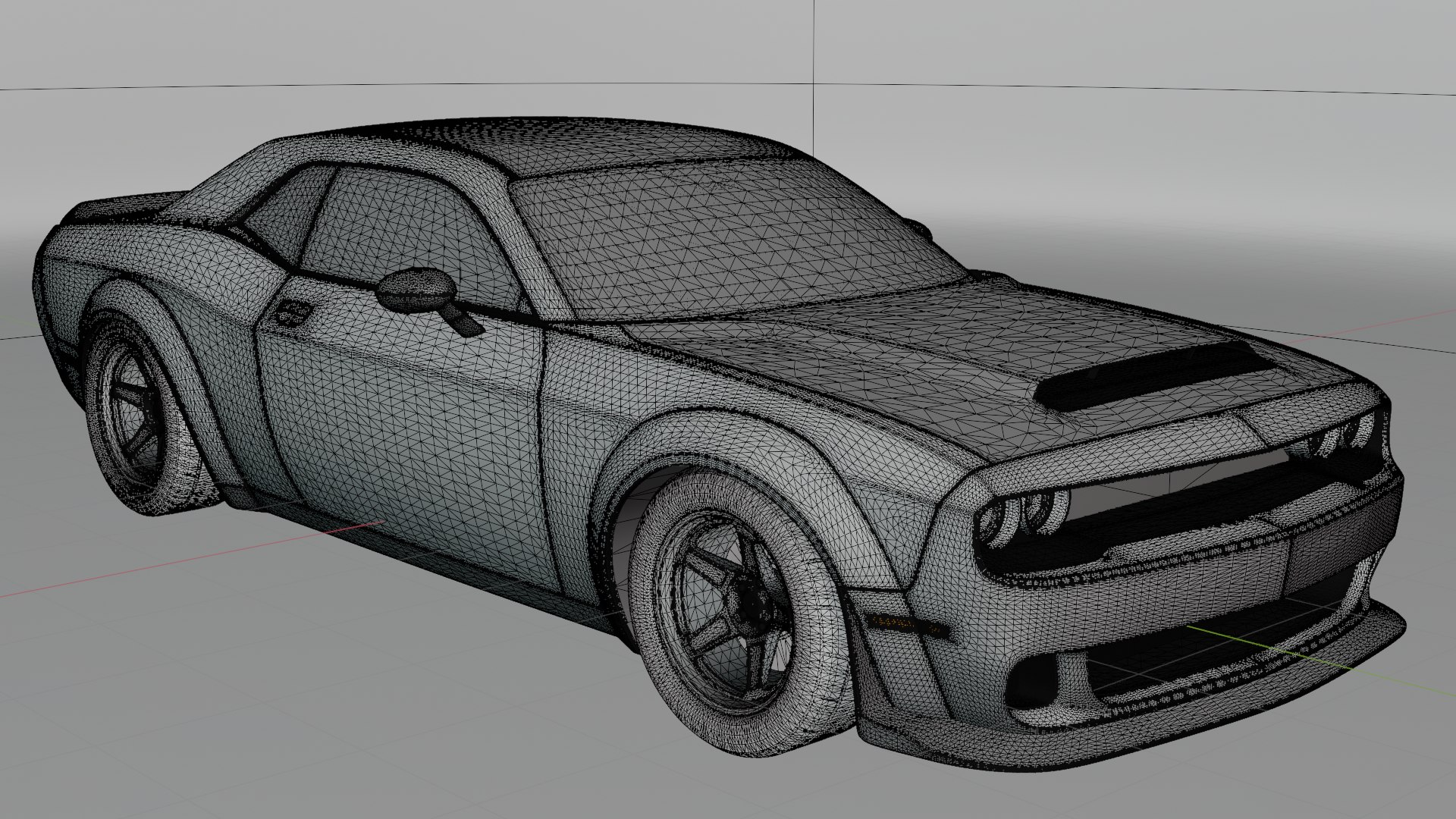 Dodge Challenger Demon 3D Model - TurboSquid 1983298