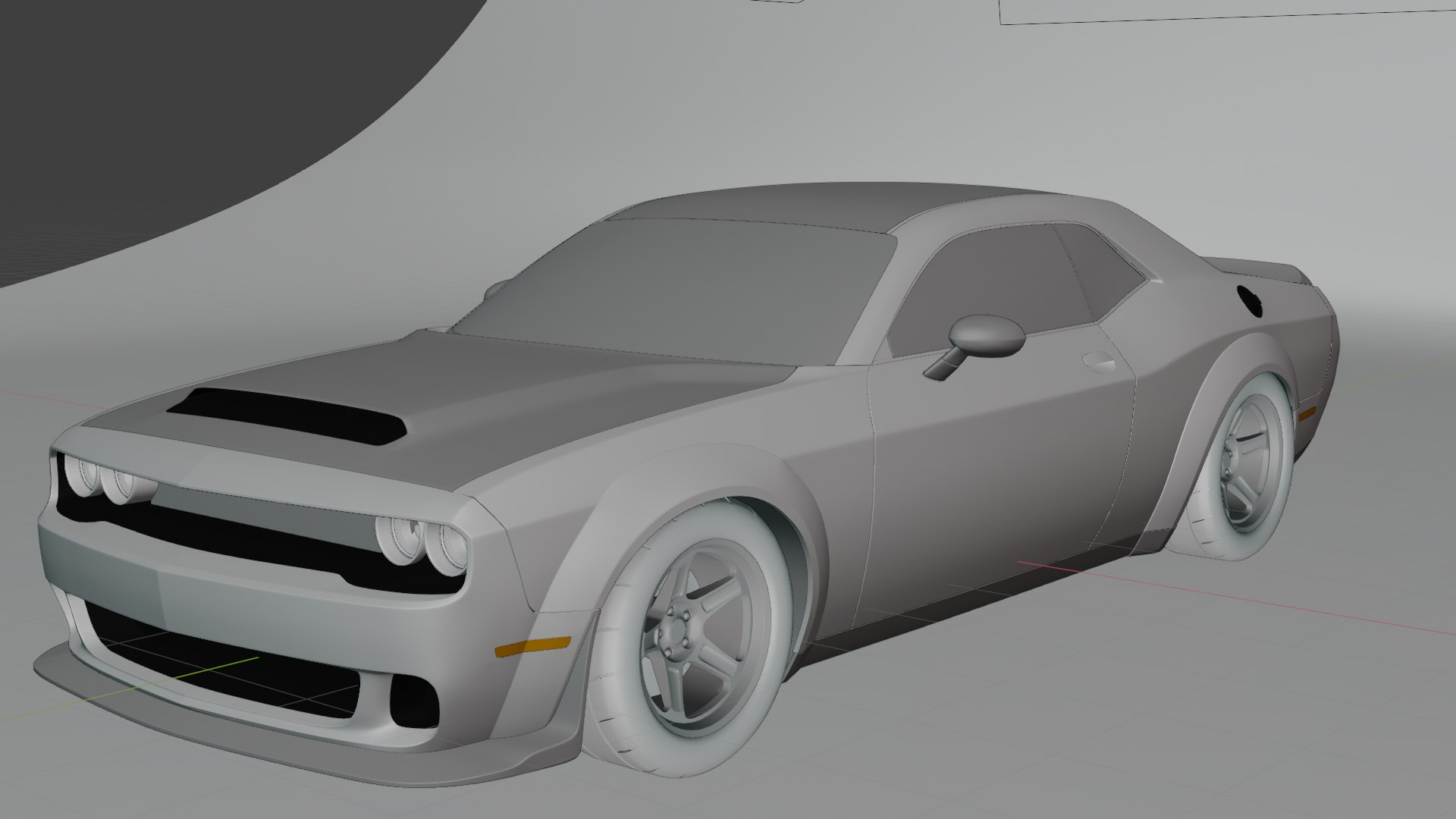 Dodge Challenger Demon 3D Model - TurboSquid 1983298