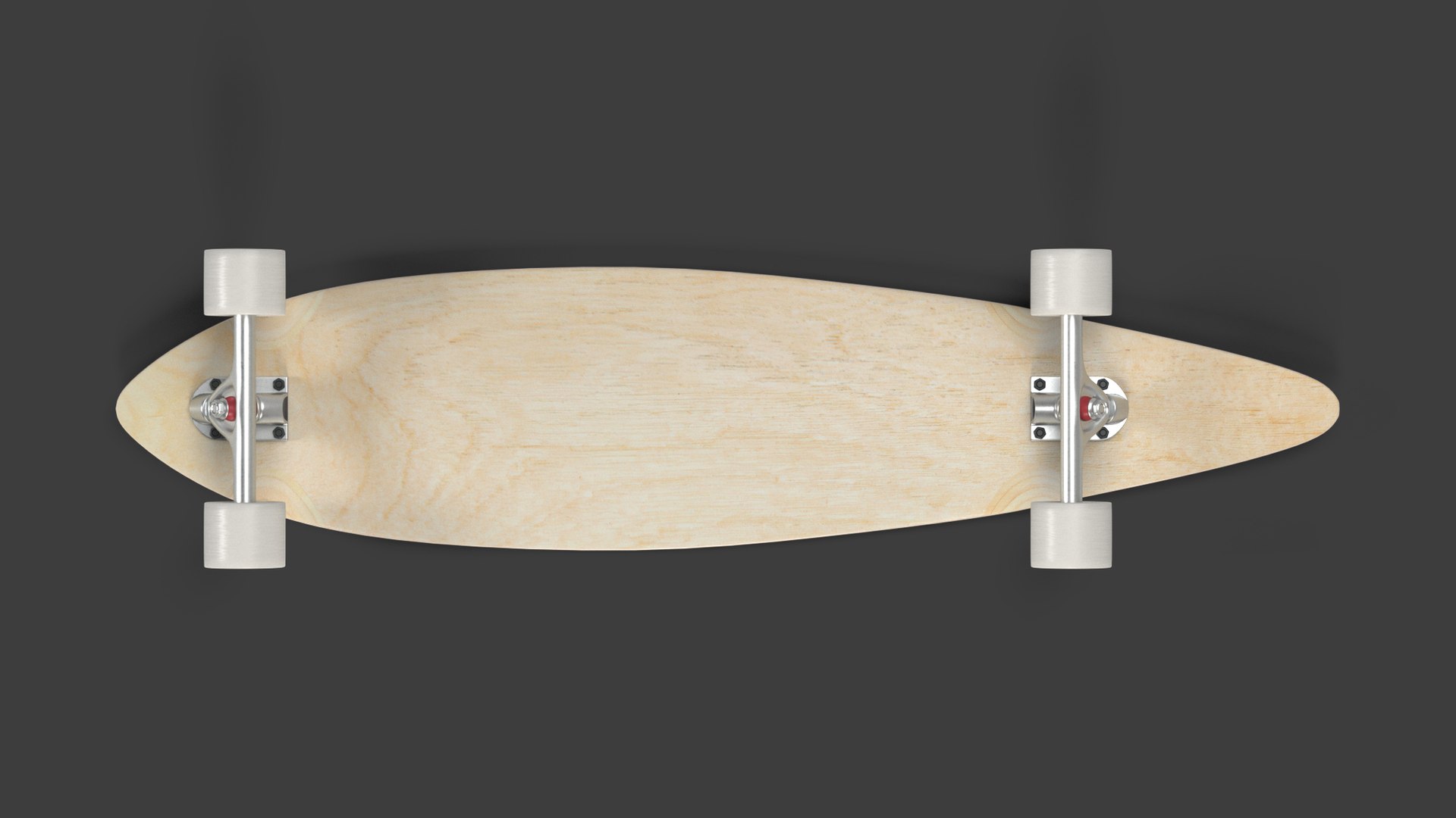 Pintail Longboard 3D Model - TurboSquid 1839797