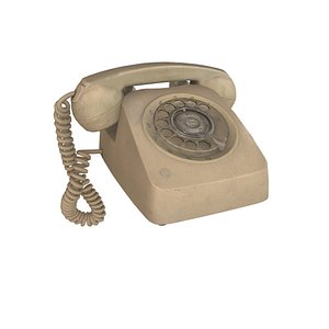 3D Game Ready Dial Phone