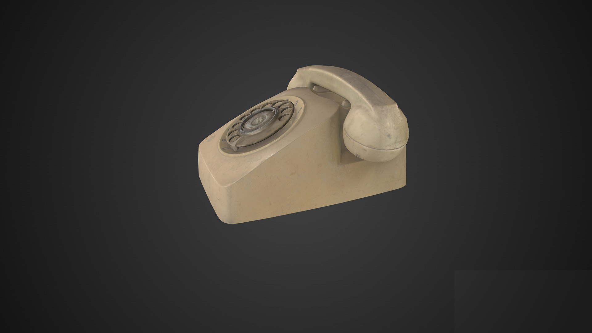 3D Game Ready Dial Phone - TurboSquid 2048896