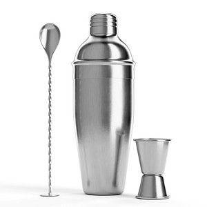 Cocktail Shaker Set 3D model