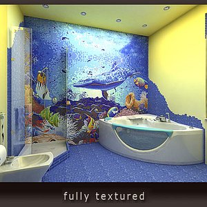 Bathroom mosaic