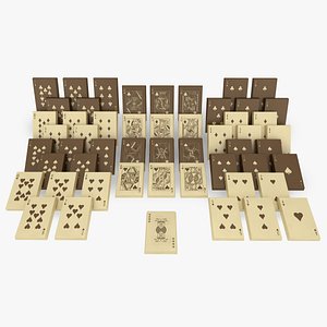 3D Playing Card Chocolates
