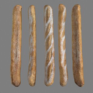 baguette obj