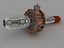 Ancient Steampunk Electronic Cathode Ray Tube Component