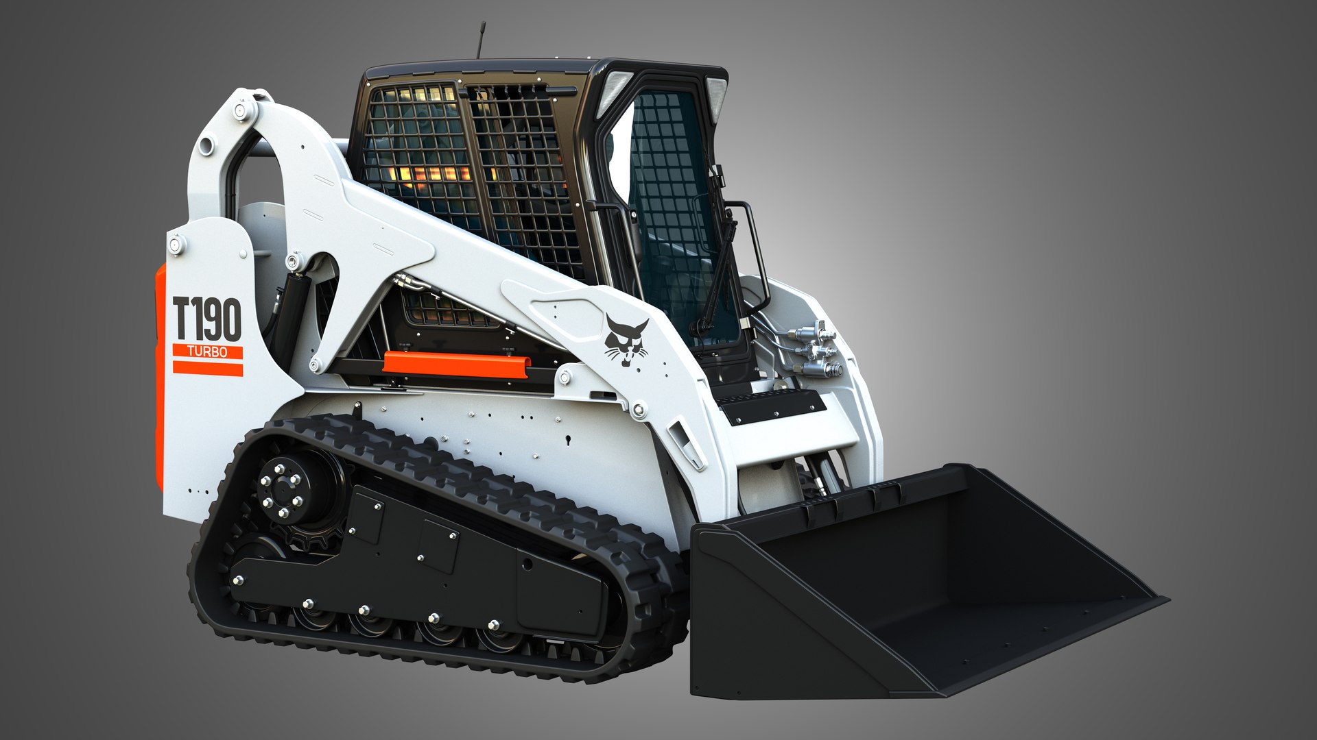 T190 Compact Track Loader - Bucket Model - TurboSquid 2137983