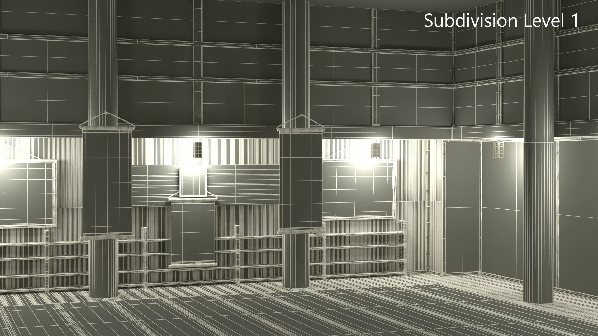Dojo Interior 3D - TurboSquid 2273071
