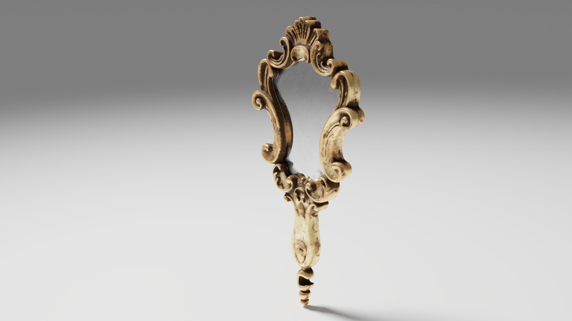 3D Model Hand Mirror - TurboSquid 2187490