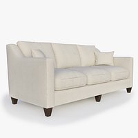 Baker - 194-84 BERKLEY LOOSE BACK SOFA