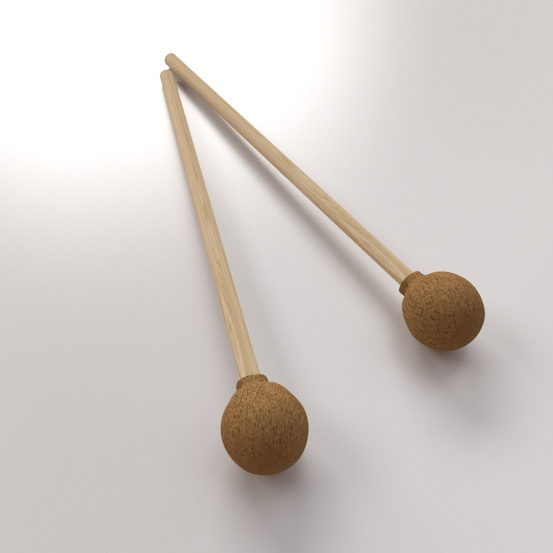 Drum Mallet 3d Model