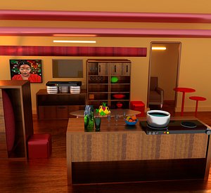 3D kitchen