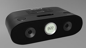 clock radio ipod obj