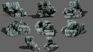 Rock Collection 014 3D model