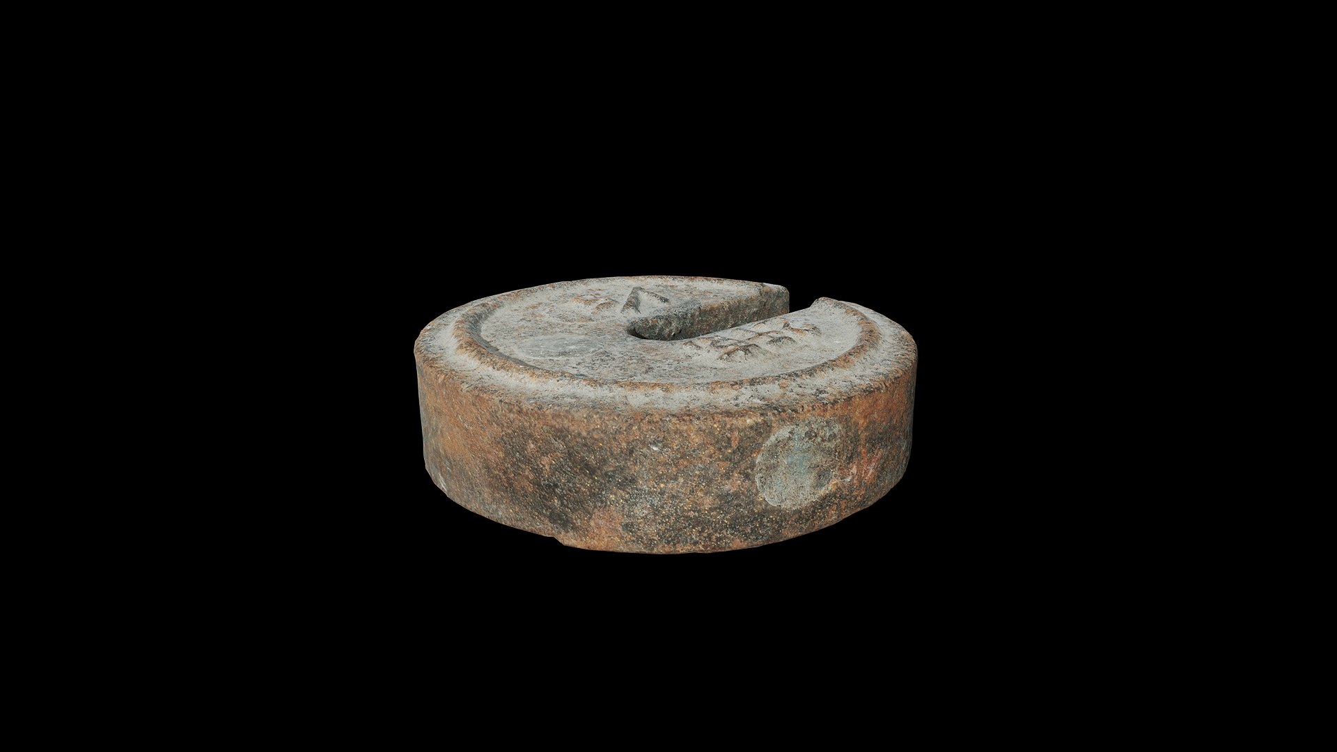 3D Anydrafts Rusty Metal Weight 03 - TurboSquid 2323045