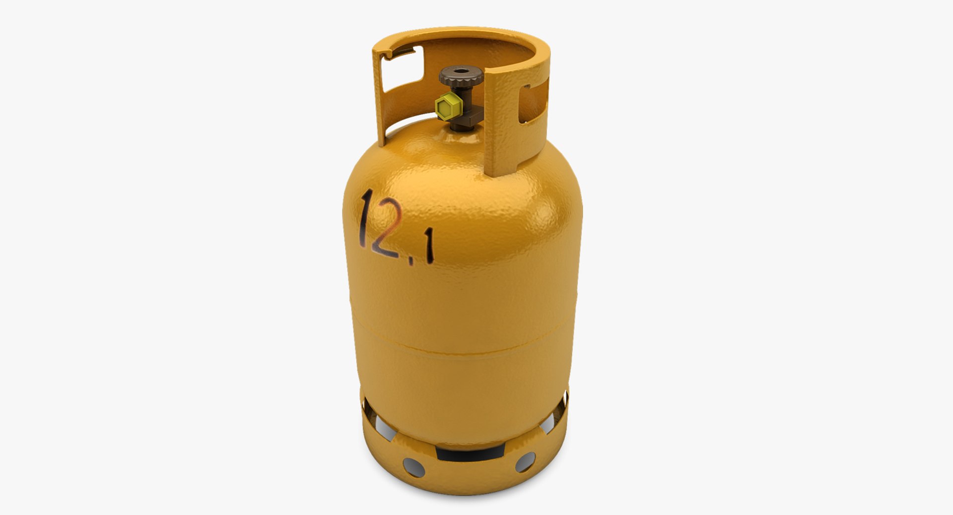 Butane Gas Container 3ds