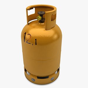 butane gas container 3ds