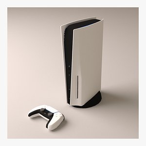 Playstation 5 - Low Poly Game Ready