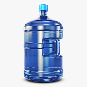 3D model water bottle container v