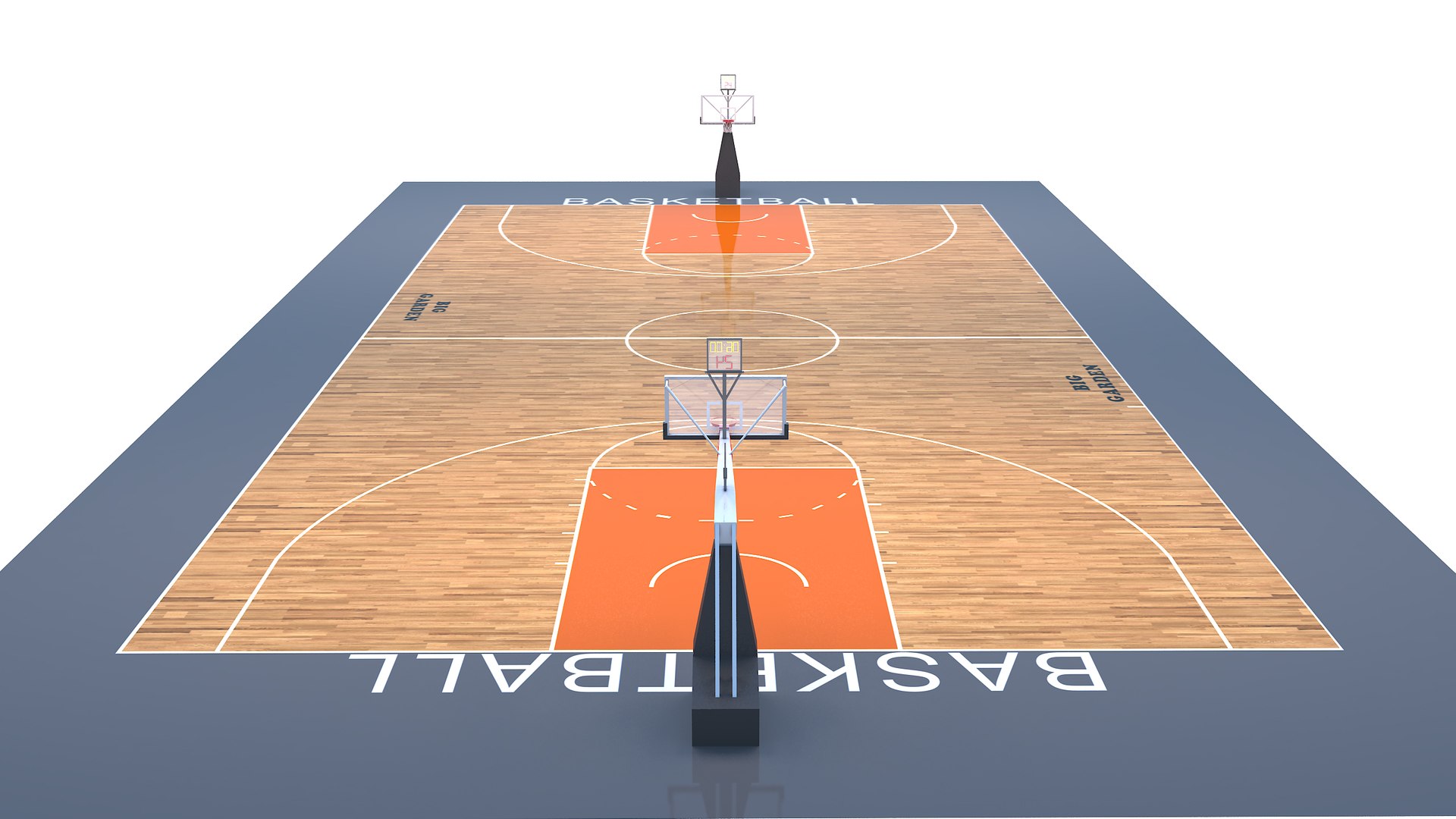 Basketball Basket Ball Model - TurboSquid 1584519