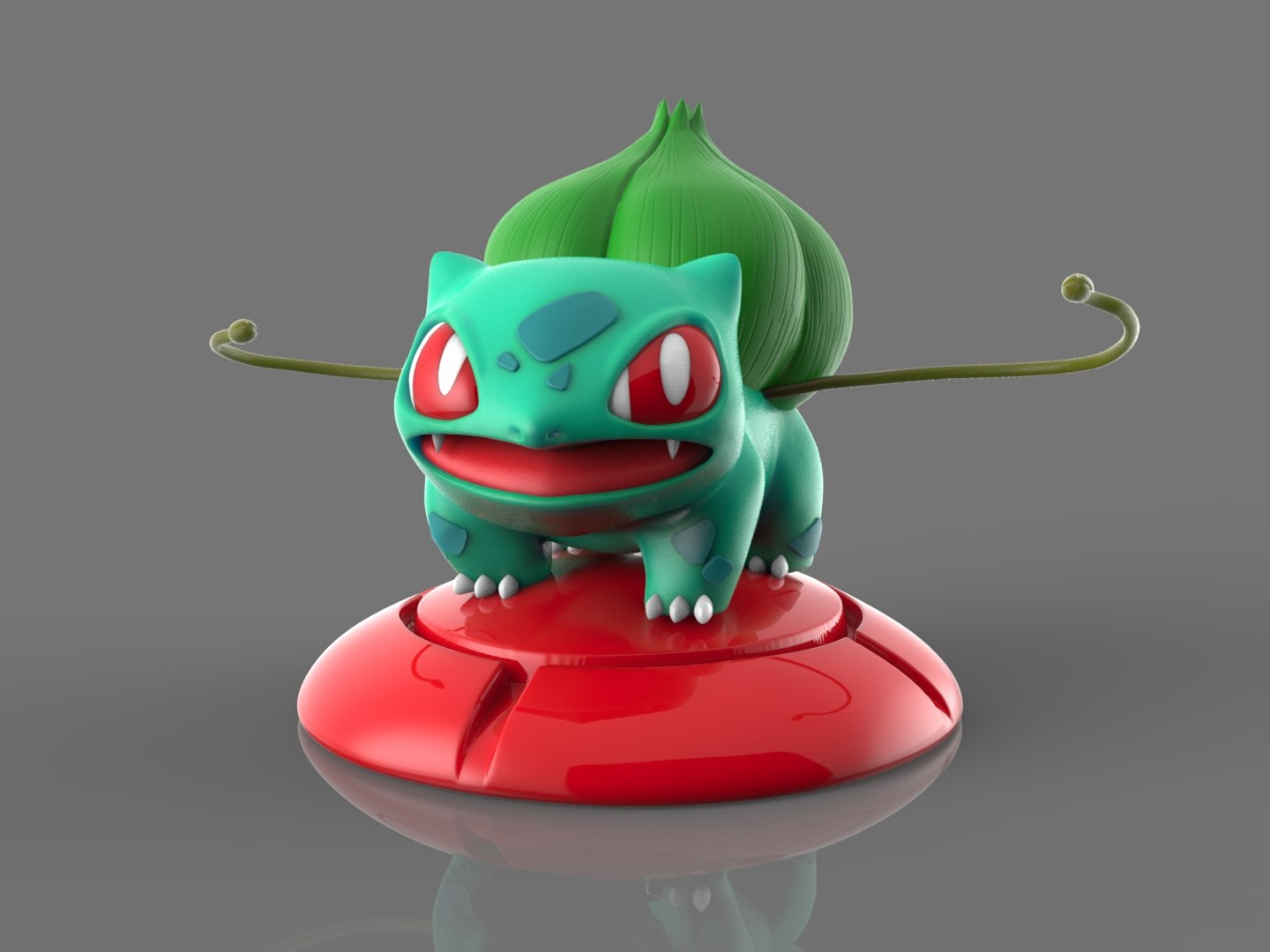 3D pokemon bulbasaur - TurboSquid 1262402