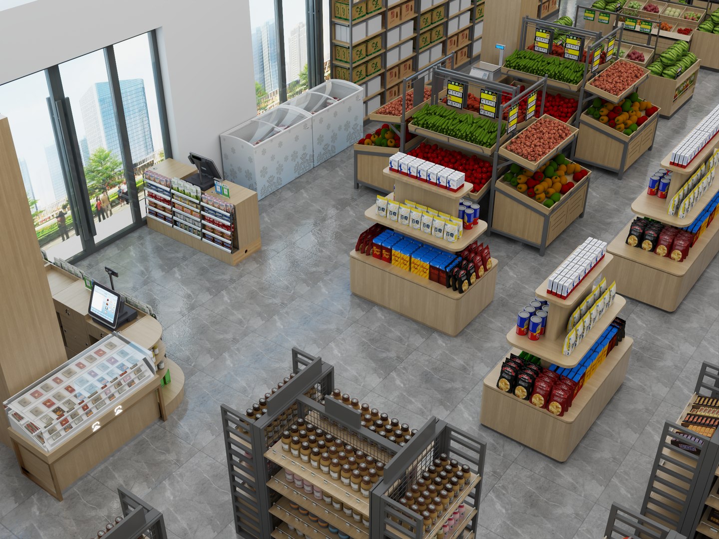 3D Modern Supermarket Interior with Produce Aisles https://p.turbosquid.com/ts-thumb/JL/hND1gP/R4/supermarket12/png/1784381291/1920x1080/fit_q87/defa99aba8c2aeff3b36142ba7598823aa59bf3d/supermarket12.jpg