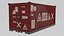 CARGO CANTINERS GAME READY 3D model