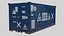 CARGO CANTINERS GAME READY 3D model